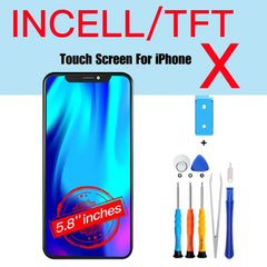 شاشة PINZHENG عالية الجودة INCELL LCD OLED OEM AMOLED لهاتف iPhone XS MAX X XR 11 12 13 MINI PRO PROMAX بديلة للشاشة