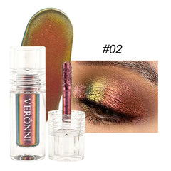 Chrome Shifting Pigments Chameleon Liquid Eyeshadow Shiny Long Lasting Multichrome High Eyeshadow Liquid Eye Makeup Art Cosmetic