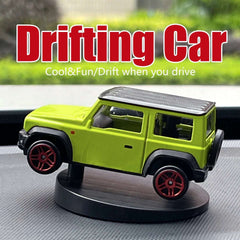 Drifting MPV Van Car Model Dashboard Ornaments Cool Fun Swing Moving Turning Interior Accessories Commercial Vehicle Decor Items