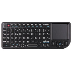 Mini Wireless Keyboard A8 Remote Control 2.4G 7 Color Backlit Portuguese Arabic Russian Touchpad Air Mouse for Android TV Box