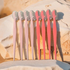 5/10pcs Disposable Microblading Safe Eyebrow Trimmer Safe Easy To Handle Eyebrow Knife Beginner Makeup Tools