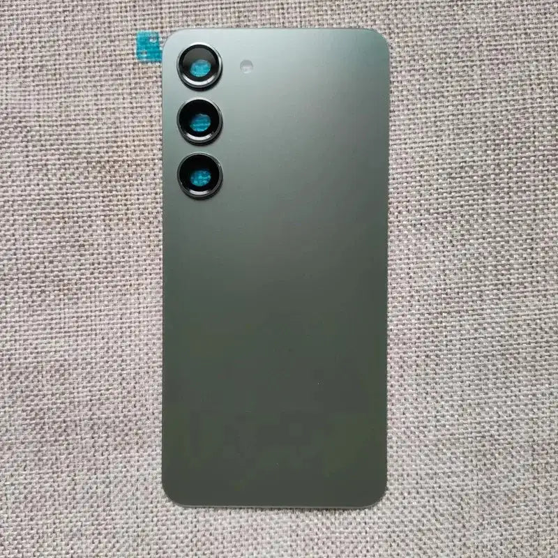 S23Plus Housing For Samsung Galaxy S23 Plus S916 6.6" Glass Battery Back Cover Repair Replace Door Rear Case + Camera Lens
