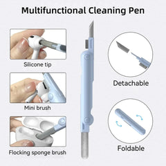 3/4/7 in 1  Earbuds Cleaning Pen for Earbuds Portable Wireless Earphone Case Cleaning Tools Kit Cleaning Brush Set Tool
