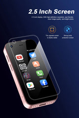 هاتف SERVO KING5000 الذكي المصغر بنظام أندرويد 3G WCDMA 2 SIM في وضع الاستعداد شاشة 2.5 بوصة 2 جيجابايت ذاكرة وصول عشوائي (RAM) هاتف محمول جيب أصلي هدايا للأصدقاء