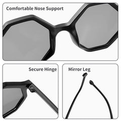2023 Children Cute Striped Polygon UV400 Sunglasses Baby Girls Outdoor Sun Protection Sunglasses Kids Eye Protection Sun Glasses