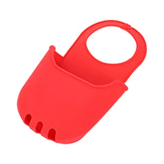 L69A Silicone Sink Storage Sink Hangings Storage Bag Dish Sponge Holder Soap Dish Drainer Versatile Home