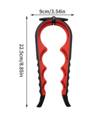 Can Opener Multi Functional Four In One Beverage Bottle Opener Cap Twister Four Position Can Opener Anti Slip Cap Twister