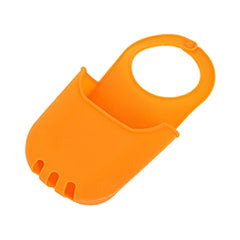 L69A Silicone Sink Storage Sink Hangings Storage Bag Dish Sponge Holder Soap Dish Drainer Versatile Home