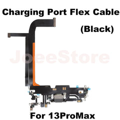 Charging Port Flex Cable for iPhone 11 12 13 14 Pro Max Mini X XS XR USB Charger Dock Connector With Microphone Ribbon Repair
