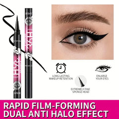 12 PCS Hot Make Up Ultimate Black Liquid Eyeliner Long-lasting Waterproof Eye Liner Pencil Pen Nice Makeup Cosmetic Beauty Tools