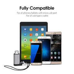 محول موصل Type C أنثى إلى Mini USB/Type C أنثى إلى Micro USB/Micro USB أنثى إلى Type C/Micro USB أنثى إلى Mini USB