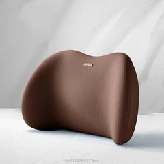 Ergonomic Memory Foam Car Seat Cushion - Lumbar Support & Neck Pillow For All-Season ComfortSynthetic Fiber Car Accessories