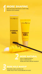 Eyebrow shaping gel Eyebrow shaping cream with brush Wild eyebrow strong shaping eyebrow gel