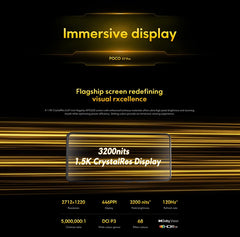 Global Version POCO X7 Pro Smartphone Dimensity 8400-Ultra 6000mAh 90W HyperCharge 6.67" AMOLED display NFC Xiaomi HyperOS 2