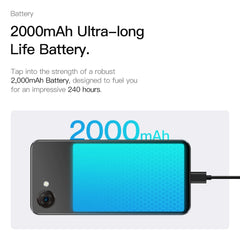 UNIWA Q9 Mini 4G Smartphone Android 14 Unisoc T606 4 Inch qHD 4GB RAM 64GB ROM Mobile Phone 2000mAh Face ID Small Cell Phone