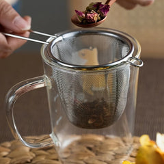 1/3Pcs, Tea Strainer, Tea Steeper, Mesh Tea Infuser, Premium Tea Filter, Stainless Steel Mesh Tea Strainer, Mesh Tea Filter