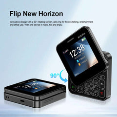SERVO R18 PRO Side Slider Mobile Phone 2.4" Rotate Display Dual SIM Standby Magic Voice Flashlight 2G GSM Card Button Cellphones