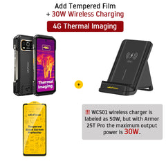 Ulefone Armor 27T 4G THERMAL BY FLIR® Rugged Phone 10600mAh Up to 24GB+256GB  6.78"FHD 120Hz Night Vision Android 14 Smartphone