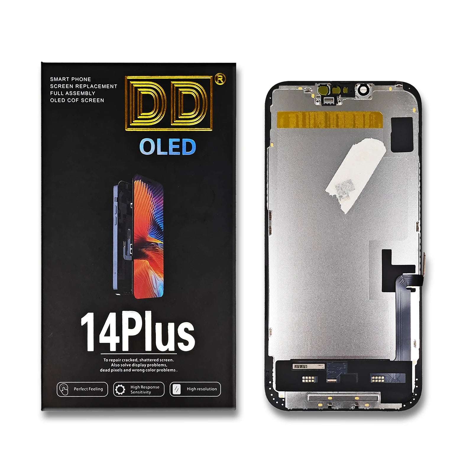 DD 16PM OLED Display For iPhone 13 13Pro 13Promax LCD Display Touch Screen Digitizer For XS MAX 14 14Plus 14Pro 15 16E Soft/Hard
