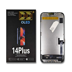 DD 16PM OLED Display For iPhone 13 13Pro 13Promax LCD Display Touch Screen Digitizer For XS MAX 14 14Plus 14Pro 15 16E Soft/Hard