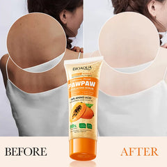 Papaya Vitamin C Whitening Exfoliating Scrub Moisturizing Deep Cleaning Scrub Gel Smoothing Nourishing Skin Summer