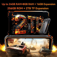 Blackview OSCAL Marine 2 Rugged Phone 8GB RAM 256GB Smartphone AI 11000mAh Battery 6.56 " HD+Display Unisoc T61 Android 15 NFC