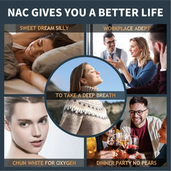 Greensure NAC Glutathione Capsules N-Acetyl Cysteine 1200 mg Support for Liver, Lung  | Amino Acid, Increases Glutathione