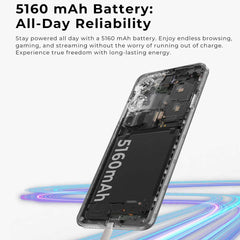 New HOTWAV Note 12 2024 Smartphone Android 14.0 5160MAH Cellphones 6+128GB 48MP+16MP+0.08MP Camera 6.8" HD Global Mobile Phone