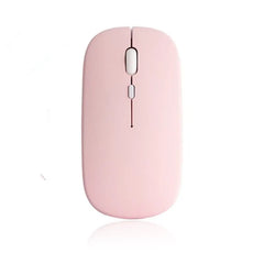 Macaron Rechargeable Wireless Bluetooth Mouse 2.4G USB Mice For Android Windows Tablet Laptop Notebook PC For IPAD Mobile
