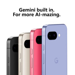 Global New Google Pixel 9a 6.3" 1080 x 2424 pOLED 120Hz 5100mAh Wired Google Tensor G4 Titan M2  8G RAM 128 / 256G Smartphone