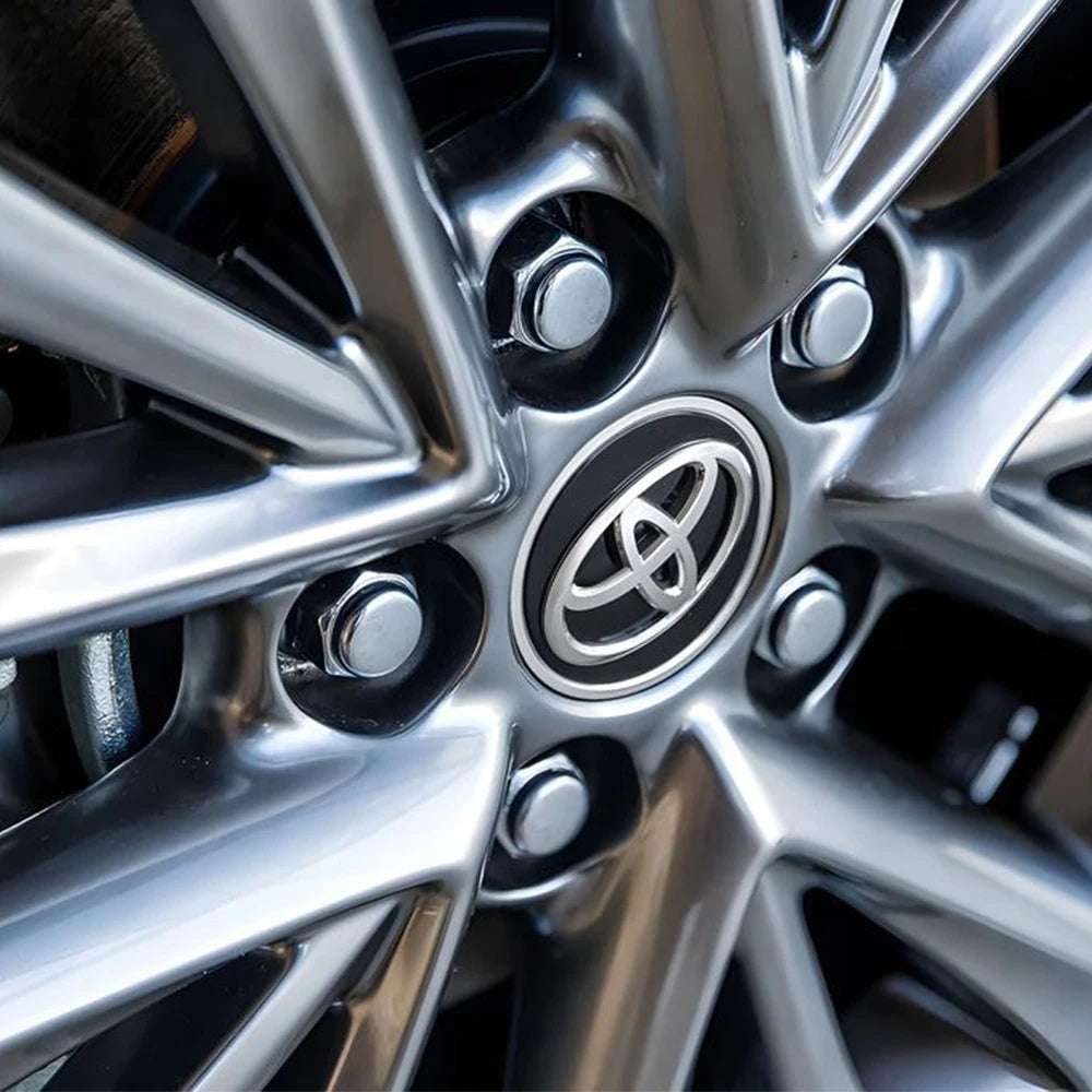 56/62mm Car Wheel Center Cover Decoration Badge Auto Hub Caps For Toyota C-hr Rav4 Yaris Hilux Avensis Prius Auris Corolla Cross