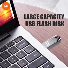 محرك أقراص فلاش USB من شاومي يو ديسك بسعة 1 تيرابايت عالية السرعة لنقل البيانات وتخزين محمول فائق السرعة ومتين ومقاوم للماء