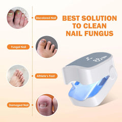 USB Charge Toenail Fungus Laser Device 470nm 905nm Fungal Laser Treatment Device for Fingernail  Foot Repair Nail Fungus Removal