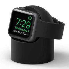 Charger Stand For Apple Watch Series 9 8 7 6 5 SE 3 Ultra 1 2 Charger Dock Station Silicone Bracket Iwatch Charging Cable Holder