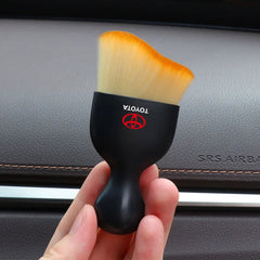 Car Interior Cleaning Soft Brush Tool Dust Remover Auto Accessories For Toyota Rav4 Chr Corolla Camry Aqua Cross Mirai Auris TRD