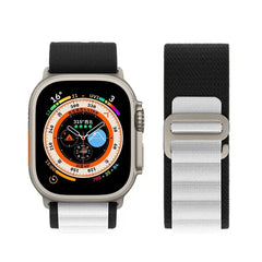 Alpine Strap for Apple Watch Bands 44mm 40mm 49mm 45mm 41mm 38mm 42mm Nylon Bracelet Iwatch Ultra 2 Series 9 3 4 5 6 7 8 SE Belt