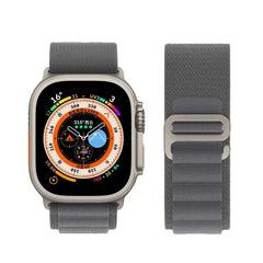 Alpine Strap for Apple Watch Bands 44mm 40mm 49mm 45mm 41mm 38mm 42mm Nylon Bracelet Iwatch Ultra 2 Series 9 3 4 5 6 7 8 SE Belt
