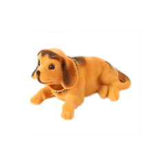 Car Ornaments Shaking Head Dog Doll Car Dashboard Toys Cute Nodding Puppy Auto Interior Accessories Auto Decor Kids Gift