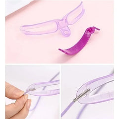 8 In 1 Reusable Eyebrow Stencil Beauty Makeup Brow Stamp Template Eyebrows Shape Set Eye Brow Makeup Tools