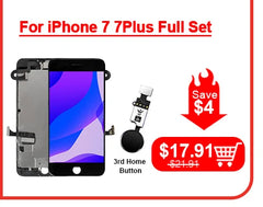 Full Set LCD For iPhone 6 A1586 Display Touch Screen Digitizer Full Assembly 6G Ecran Replacement With Home Button Front Camera