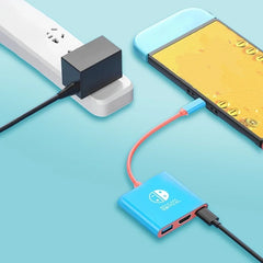 The USB-C to HDMI adapter supports 4K/1080P TV mode switching and is compatible with a variety of models