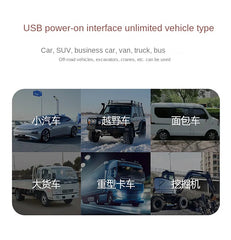 Car Fan  3-speed Car Seat Back Cooling Fan USB Charge Dual Head Fan 360 Degree Rotation Neck Cooler for Summer Car Accessories