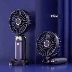 Mini Handheld Small Fan Portable Portable Silent Office Desk Student On Dormitory Charging Outdoor Hand Holding Fan Small