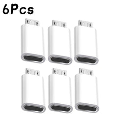 6-1Pcs Type C Female To Micro Male USB Android Adapters USB-C Charger Converter Connector for Samsung Xiaomi Huawei Smart Phone