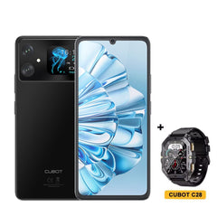 [العرض العالمي الأول] هاتف Cubot A20 الذكي بنظام Android 14 12 جيجابايت (4 جيجابايت + 8 جيجابايت ممتدة) + 128 جيجابايت 90 هرتز 6.745 بوصة عالية الدقة + شاشة Face ID 5100 مللي أمبير في الساعة هاتف محمول