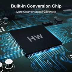 محول متوافق مع HDMI إلى VGA مع صوت HDTV ذكر إلى VGA أنثى محول منفذ HDTV إلى VGA مخرج 1080P HDTV صوت تلفزيون فيديو