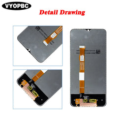 For VIVO Y51 2020 December Original LCD Display With Frame Panel Digitizer Assembly Repair Replacement Parts Touch Screen