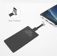 Wireless Charger Receiver Phone Charger Coil USB-C For iPhone 5 5s 6 6s 7 7 Plus Xiaomi Samsung Micro USB Type C Fast Receptor