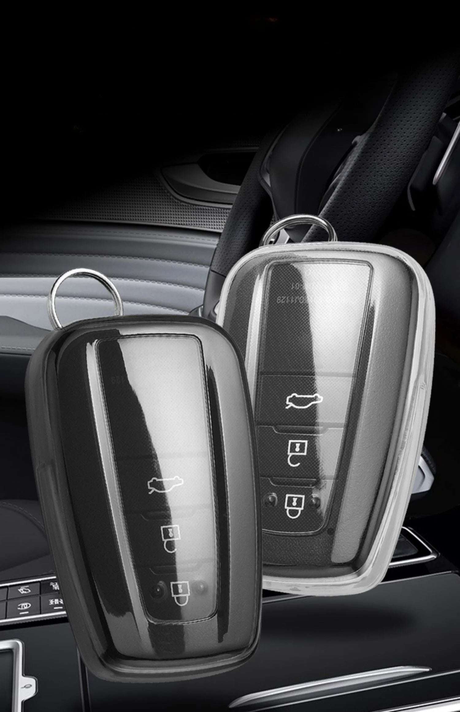 Tpu Car Key Cover for Toyota Corolla Rav4 Camry 70 Prado RAV 150 2 3 4 Buttons Key Case Holder Accessories Shell 2019 2020 2021
