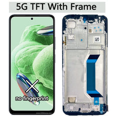 6.67" AMOLED for Xiaomi Redmi Note 12 4G LCD Display Touch Screen Digitizer For Redmi Note 12 5G LCD Display Screen Replacement